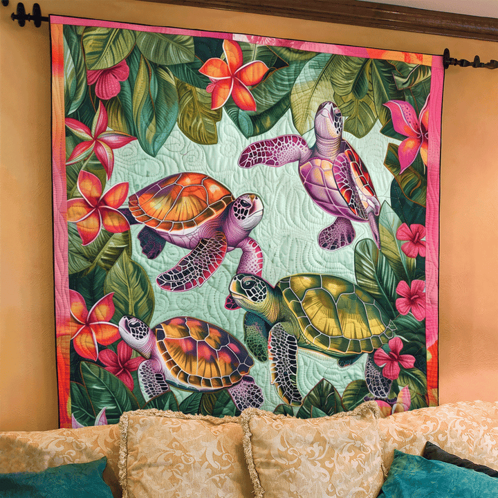 Meeresschildkröten Kunst Wandbehang
